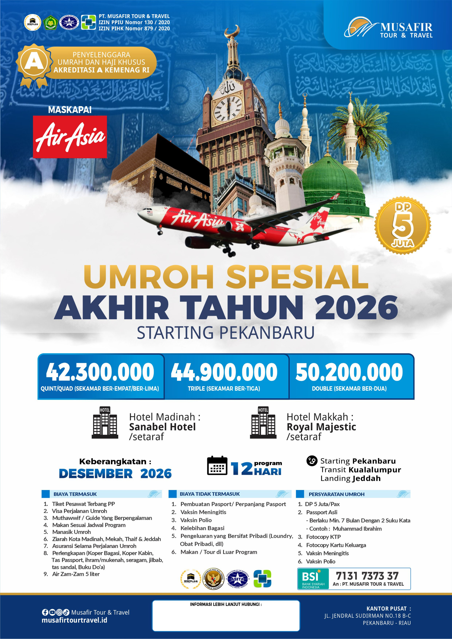Umroh Akhir Tahun 2026